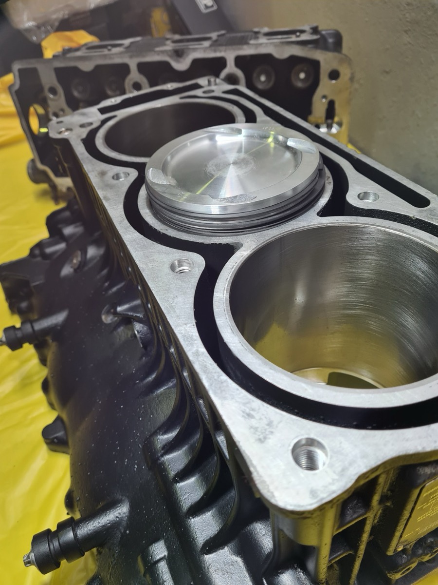 Bloque motor con cilindro rectificado